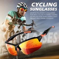 4 PACK Polarized Sport Sunglasses for Women & Men, UV Protection, Lightweight…