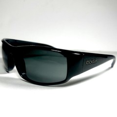 Bolle King 10998 Shiny Black TNS Lens Sunglasses Wraparound Large Fit Thermogrip