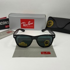 Ray-Ban RB2140 Wayfarer Sunglasses 50mm Black Frame Black Lens UV Protection