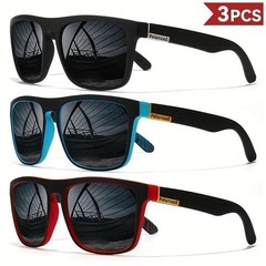 Vintage Polarized Square Sunglasses Men Women Retro Driving Fishing UV400 Luxury