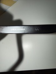 Mens Sport Sunglasses Black Matte Frame Emblem Logo – FRAME ONLY