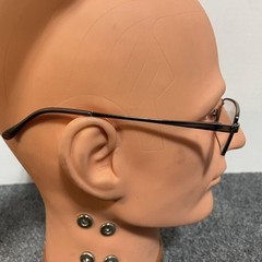 GM Fission 003 Eyeglass Frames 54-17-140 Gunmetal Metal Rectangular Unisex