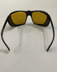Bolle France Sport Aviator Vintage Black Mustard Frame Sunglasses Side Shields