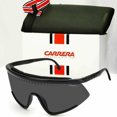 Carrera Black Shield Sunglasses Hyperfit 10 Designer Sport Cycling Visor 807IR