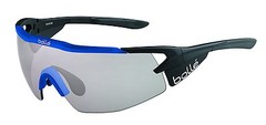 Bolle Aeromax Sunglasses Matte Black/Translucid Blue Frame/TNS Gun Lens 12269*