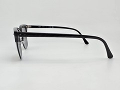 Ray-Ban RB3016 1305/B1 Clubmaster Marble Black Frame Grey Lens Sunglasses 51mm