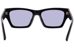 Tory Burch TY7169U 170987 Sunglasses Women’s Black/Solid Grey Rectangle 52mm