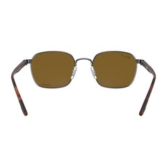 Ray-Ban RB3664CH Sunglasses Chromance Light Brown Frame w/ Polarized Brown Lenes