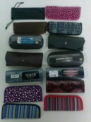 Wholesale Lot- 50 Eyeglass / Sunglass Cases NEW Assorted Styles