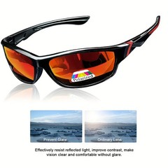 3 Pairs Polarized Sports Sunglasses Men Vintage Fishing Running Cycling UV400 Lo
