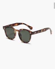 Luxury Brand Small Round Men Sunglasses Brand Designer Retro Style