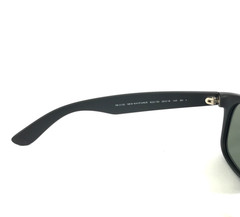 Ray-Ban Sunglasses RB2132 NEW WAYFARER 622/30 Black Rubber w Silver Flash 55 mm
