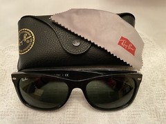 Ray-Ban New Wayfarer RB2132 901 52-18 Men’s Sunglasses