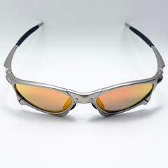 Oakley Penny X-Metal Sunglasses Silver Frame Ruby Lens Vintage RareIN BOX