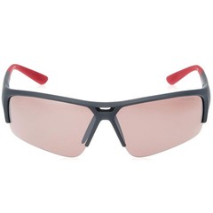 Nike Golf X2 Pro E Men’s EV0873 060 Sport Sunglasses, Magnet Grey/Challenge Red