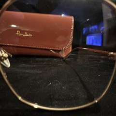 New Pomellato Women 1230 Glasses Gold MSRP $675 Brand New w/ Case sexy!!