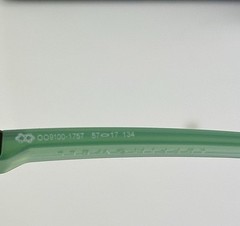 Oakley Leffingwell Square Sunglasses Matte Jade PRIZM Black OO9100-17 57mm NEW