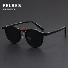 Unisex Round Punk Fashion Sunglasses Retro Driving Traveling Shade Glasses UV400