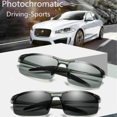 Aluminum HD Polarized Photochromic Sunglasses Men Glasses Driving Sports Eyewear