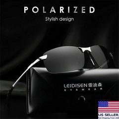 Tac HD Polarized Sunglasses Men Driving Cycling Sports Aviator Pilot Sun Glasses