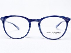 NEW Dolce & Gabbana DG3269F 3092 Men Striped Grey/Blue Eyeglasses Frames 51/21