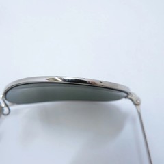 Used RAY BAN Ray Ban AVIATOR LARGE METAL Sunglasses RB3025 Size 58 14 Silver Set