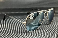 RAY BAN RB3025 019 W3 Silver Aviator 58 mm Unisex Polarized Sunglasses