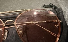 Louis Vuitton sunglasses double temple LV Brown