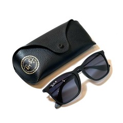 Ray Ban sunglasses RB 4187 F CHRIS 622 8G 54 18 145 3N made in Italy with case