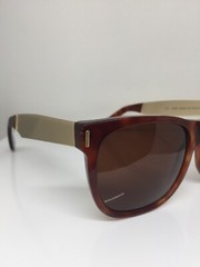 Retrosuperfuture Classic Basic SUPER Sunglasses M. 364 Havana Tort. W/ Gold Legs
