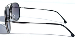 NEW CARRERA Polished Gunmetal Black Frame Gradient Black Sunglass 295/S 8079O