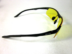 GELLVO MEN’S #8003 NIGHT DRIVING GLASSES HD YELLOW LENSES ANTI-GLARE,70/10mm,NEW