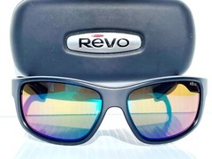 NEW REVO SAILFISH Matte Black Shallow Water Green Baseliner Sunglass 1184 01 GN