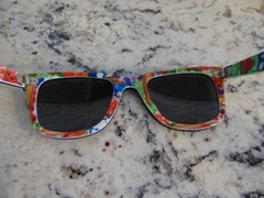 Ray-Ban RB2140 1136 50mm Special Series #11 Sunglasses Rare Prints Frames Italy