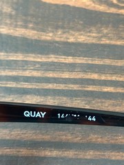Quay Come Thru 1212 Unisex Adults Brown Havana Sunglasses Square Full Rim 144 mm