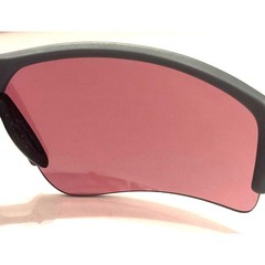 Nike Golf X2 Pro E Men’s EV0873 060 Sport Sunglasses, Magnet Grey/Challenge Red