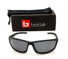 BOLLE CERBER Matte Black / Gray TNS Polarized 68mm Sunglasses
