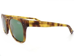 Superdry Montego Sunglasses Matte Brown Tortoise/ Dark Green CAT.3 Lenses 112