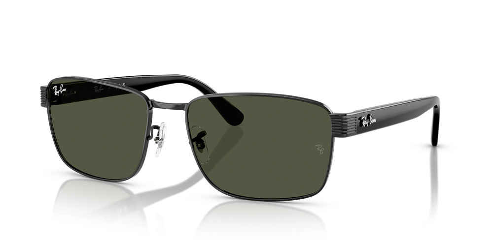 Ray-Ban RB3750 Polished Black/G-15 Green 62 mm Sunglasses RB3750 002/31 62-18