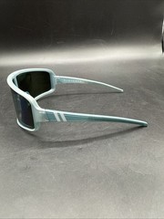 Blenders Rainwalker Eclipse Wrap Around Satin Metallic Blue Sunglasses