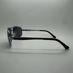 RARE Harley-Davidson Metal Riding Aviator Sunglasses Silver Gray HD642S 11A 63mm