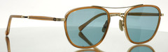 MR. LEIGHT Price S Topaz 12KG White Gold Mens Aviator Sunglasses 49-23-145 B:40