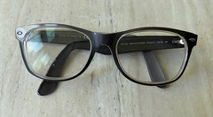 RAY-BAN NEW WAYFARER RB2132 6143/71 Italy Gray 55-18-145 Sunglasses Frames Only