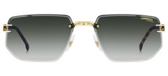 Carrera 1070/S 0NR Gold Brown Havana/Green Shaded Rectangular Men’s Sunglasses