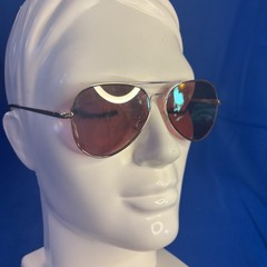 Edgeiwear sunglasses metal Aviator Style 25095as With Pink Bag
