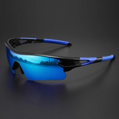 Wraparound Sports Sunglasses UV400 Lens Unisex Running Cycling Outdoor Glasses