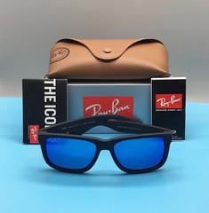 RB4165 Ray-Ban Gray JUSTIN Unisex Sunglasses {RB4165 54-16 145MM} ROT-001