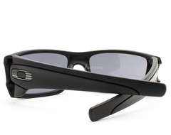 Oakley Fuel Cell Sunglasses Matte Black Gray USA Flag OO9096-2960 with Pouch