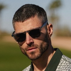 WearMe Pro WMP Eyewear – Men’s Polarized Sport & Golf Sunglasses Round Frame,…