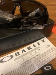 Oakley Men’s Oil Rig 50mm Polished Black Polarized Sunglasses OO9081-26-203